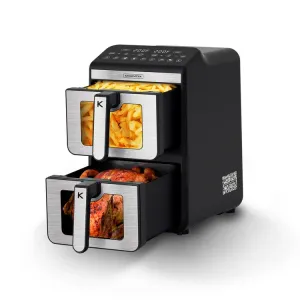 Image Friteuse sans huile KITCHENCOOK AIRFLOW11 - Noir à 79,99€