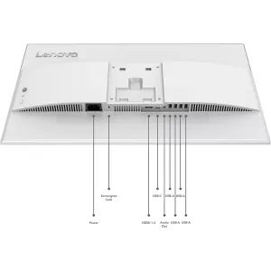 Image Écran PC LENOVO L24D-4C 24'' FHD USB-C - Noir à 129,99€