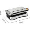 Image Grill électrique Tefal OptiGrill 4 en 1 XL GC784D10 - Acier Inoxydable à 209,99€