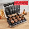 Image Grill électrique Tefal OptiGrill 4 en 1 XL GC784D10 - Acier Inoxydable à 209,99€
