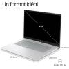 Image PC Portable 17" FHD HP OmniBook 3 17-dp0001sfx (Ryzen5, RAM 8Go, SSD 512Go) - Argent à 419€