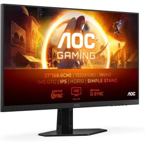 Image Moniteur gaming AOC 27G4XED - Noir à 104€
