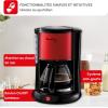 Image Cafetière filtre Moulinex Subito FG360D11 - Rouge à 32,99€