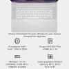 Image PC portable 16,3" 4k Dell 16 Premium DA16250 (Ultra9, RAM 32Go, SSD 1To, RTX5070) - Platinum à 2 849,00€