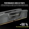 Image Mémoire RAM Corsair Vengeance DDR5 32 Go (2x16 Go) 6000 MHz CL36 - Gris à 349,99€