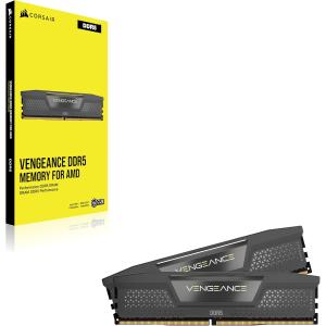 Image Mémoire RAM Corsair Vengeance DDR5 32 Go (2x16 Go) 6000 MHz CL36 - Gris à 349,99€