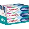 Image Crème fixative Polident Protection Gencives LOT DE 6 - Sans Goût à 25,95€