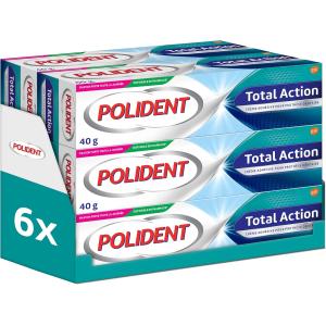 Image Crème fixative Polident Protection Gencives LOT DE 6 - Sans Goût à 25,95€