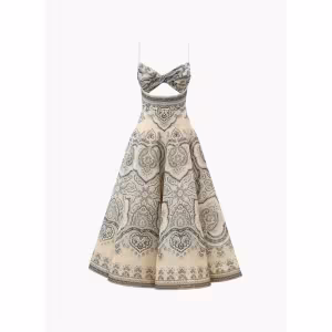 Image Robe mi-longue Zimmermann Luna - Bleu à 1 170€