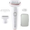 Image Épilateur électrique Braun Silk-épil 9 9-030 - Blanc/Rose à 99,99€