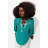 Image Blouse Promod GINGER - Rose fuchsia ou Vert Emeraude à 17,99€