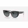 Image Lunettes de soleil Ray-Ban DOREEN - Havana clair sur multicolore transparent à 128,10€
