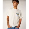 Image T-shirt Rip Curl Bells Pro 26 Bell Logo - Bone à 20,99€