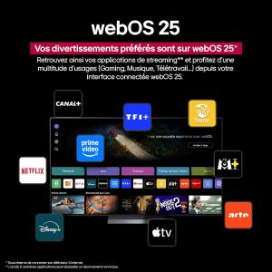 Image Smart TV 65" 4K LG 65QNED93A QNED Evo AI 2025 - Black à 849,00€
