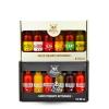 Image Coffret dégustation Hellicious 12 sauces pimentées artisanales françaises à 59,00€