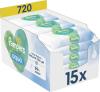Image Pack 720 Lingettes pour Bébé Pampers Harmonie Aqua - Sans Platisque, Certifié OEKO-TEX