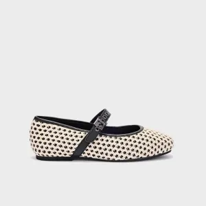 Image Ballerines Alohas Jennifer - White/Black à 98,00€