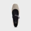 Image Ballerines Alohas Jennifer - White/Black à 98,00€