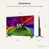 Image Smart TV LED LG 55NU80 - 55 pouces, 4K à 398,99€