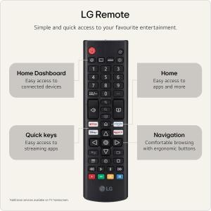Image Smart TV LED LG 55NU80 - 55 pouces, 4K à 398,99€