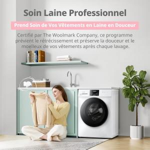 Image Lave-linge Comfee CFP03EW100W-FR - Blanc à 322,59€