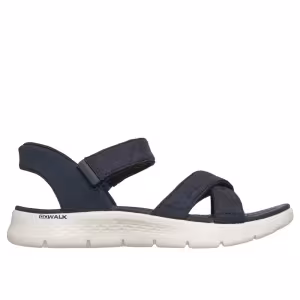 Image Sandales Skechers GO WALK Flex Sandal - Cozy Fit Kaia - Bleu marine ou Beige à 51,99€