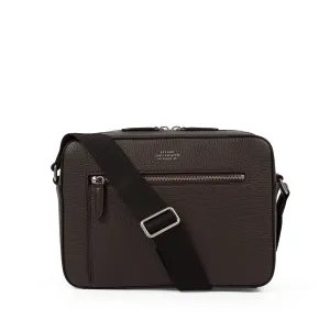 Image Sac à bandoulière Smythson Ludlow - Marron foncé à 660,00€