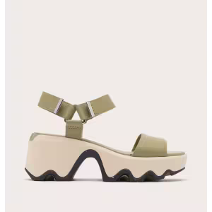 Image Sandale SOREL KINETIC Aura - Dusty Twill, Gum 18 à 104€