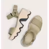 Image Sandale SOREL KINETIC Aura - Dusty Twill, Gum 18 à 104€