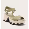Image Sandale SOREL KINETIC Aura - Dusty Twill, Gum 18 à 104€