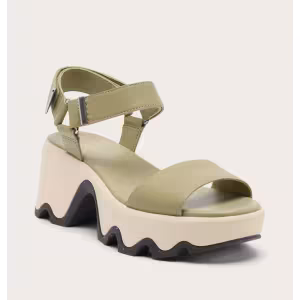 Image Sandale SOREL KINETIC Aura - Dusty Twill, Gum 18 à 104€