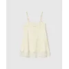 Image Mini robe en satin Stella McCartney - Buttermilk à 645,00€