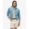 Image Veste en jean Superdry Veste en jean fantaisie - Bleu Boston Vintage à 97,99 €