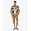 Image Chemise Superdry Chemise à imprimé hawaïen - Oiseau du paradis bleu marine à 45,49 €