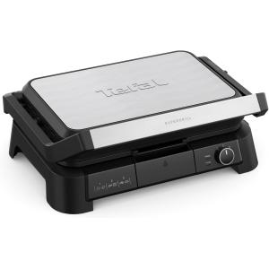 Image Gril électrique Tefal SuperGrill GC520DE0 - Inox (Partie Supérieure) à 104,99€