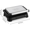 Image Gril électrique Tefal SuperGrill GC520DE0 - Inox (Partie Supérieure) à 104,99€