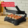 Image Gril électrique Tefal SuperGrill GC520DE0 - Inox (Partie Supérieure) à 104,99€