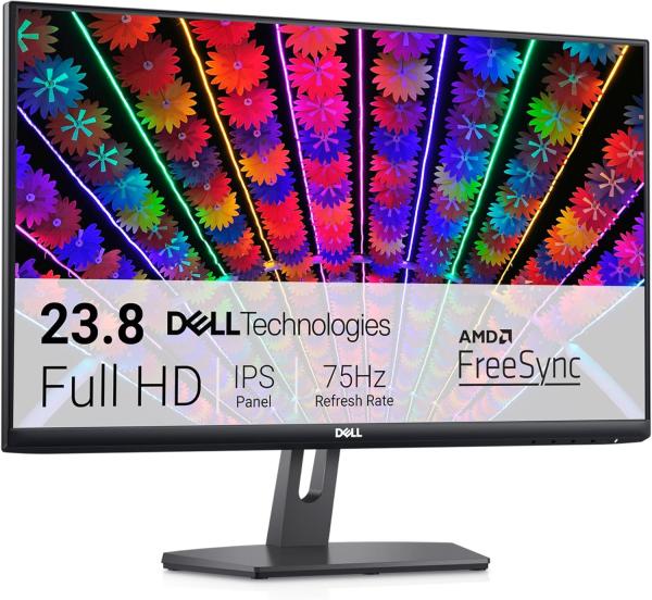 Image Écran PC 24" FHD Dell S2421NX - 75Hz, IPS, 4ms, AMD FreeSync