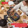 Image Appareil à raclette Tefal Food & Co RE651JF0 - Noir à 99,99€