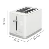 Image Grille-pain Tefal Sense TT693110 - Blanc à 39,99€
