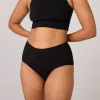 Image Sous-vêtements lavables TENA en coton biologique - Noir à 13,99€