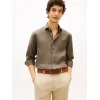 Image Chemise Tommy Hilfiger New York Label - Platinum olive à 77€