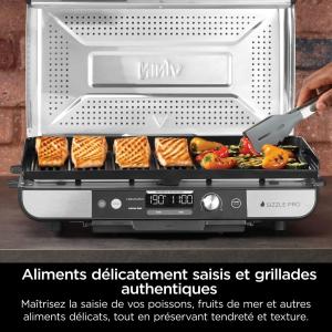 Image Grill électrique NINJA GX101EU - Argent/Noir à 149,99€
