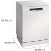 Image Lave-vaisselle Bosch SMS6ZCW12F Série 6 - Blanc à 628,99€