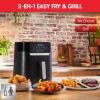 Image Friteuse sans huile Moulinex Easy Fry & Grill 2en1 EZ505810 - Noir à 39,29€