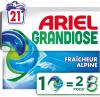 Image Lessive Liquide En Capsules Ariel Grandiose PODS Fraîcheur Alpine