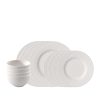 Image Service de vaisselle Villeroy & Boch Manufacture Ensemble de base - Blanc ou Noir à 195€