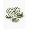 Image Service de table Westwing Collection Donald - Blanc cassé, vert à 129€
