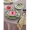 Image Service de table Westwing Collection Donald - Blanc cassé, vert à 129€