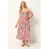 Image Robe mi-longue Yours 270528 - Rose à 18€